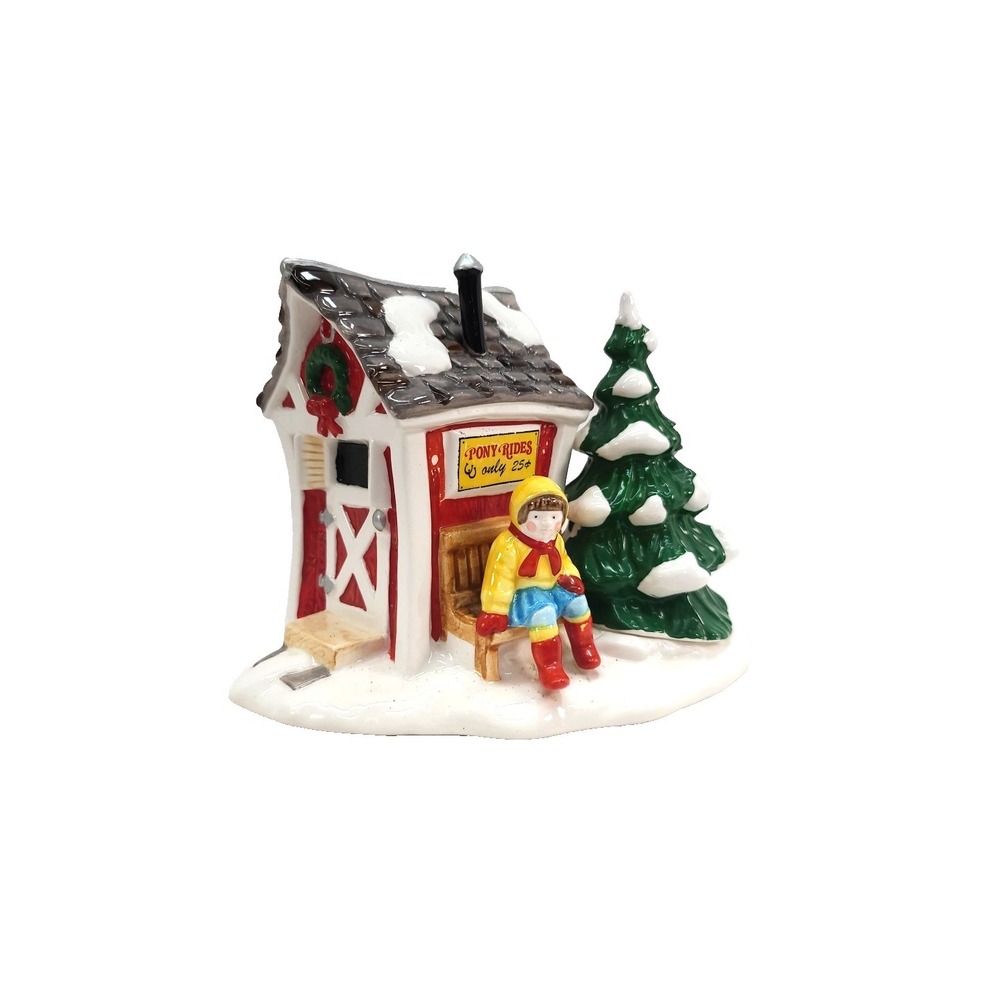 Original Department 56 Pint‎ Sized Pony Rides Shack Piece only